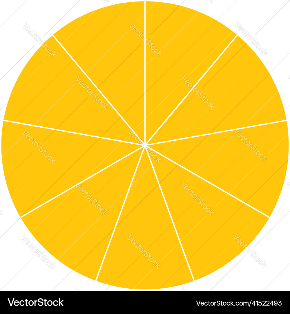 Pie chart graph circle circular diagram from Pie chart graph circle circular diagram from vector image