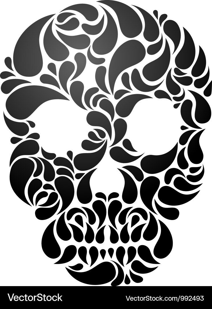 Skull Pattern vector image
