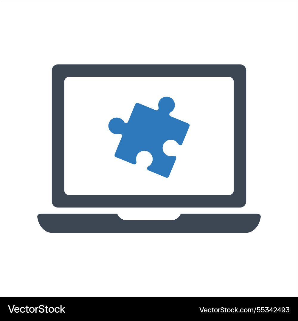 Web extensions icon Web extensions icon vector image