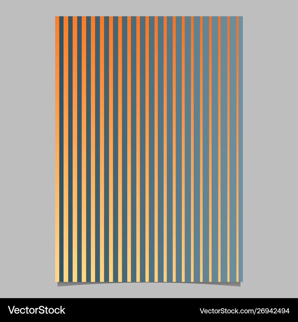 Abstract gradient stripe pattern page template vector image