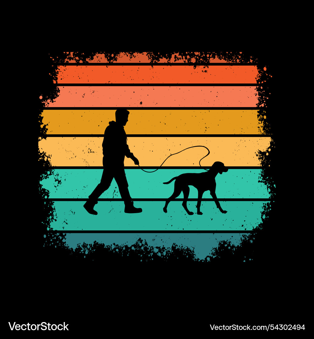 Classic retro pointer scene vector image