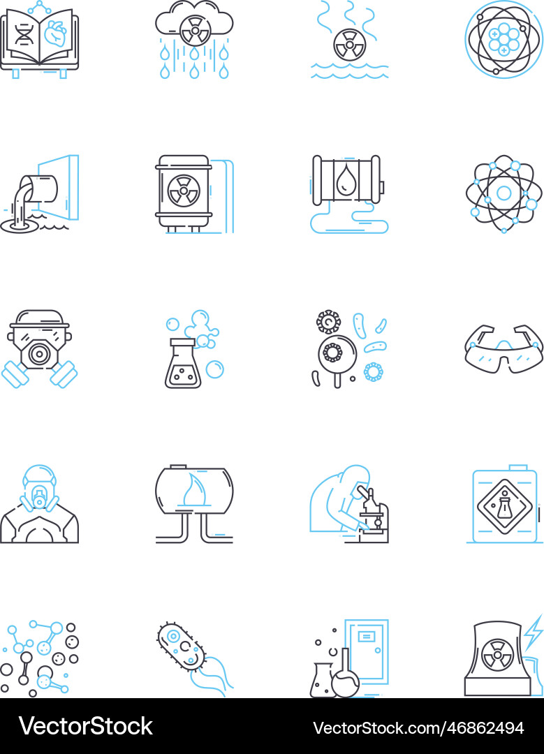 Computer nerks lineare Icons kodieren Spiel Computer nerks lineare Icons kodieren Spiel Vektorbild