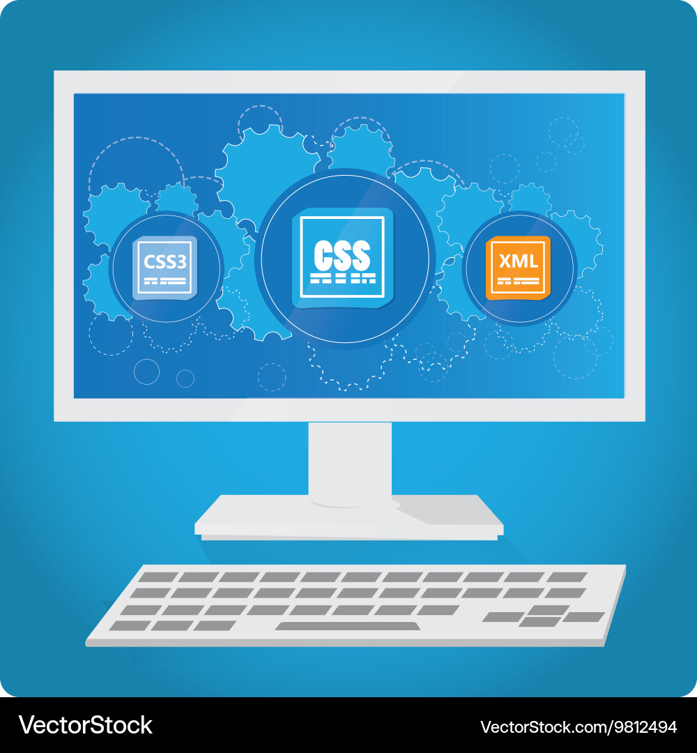 Programming language Vector Image