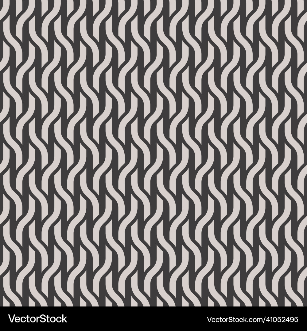 Intertwined Lines Pattern Vector Image