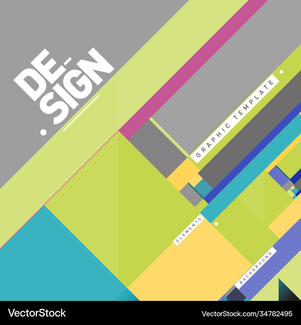 Modern colorful background material design Modern colorful background material design vector image