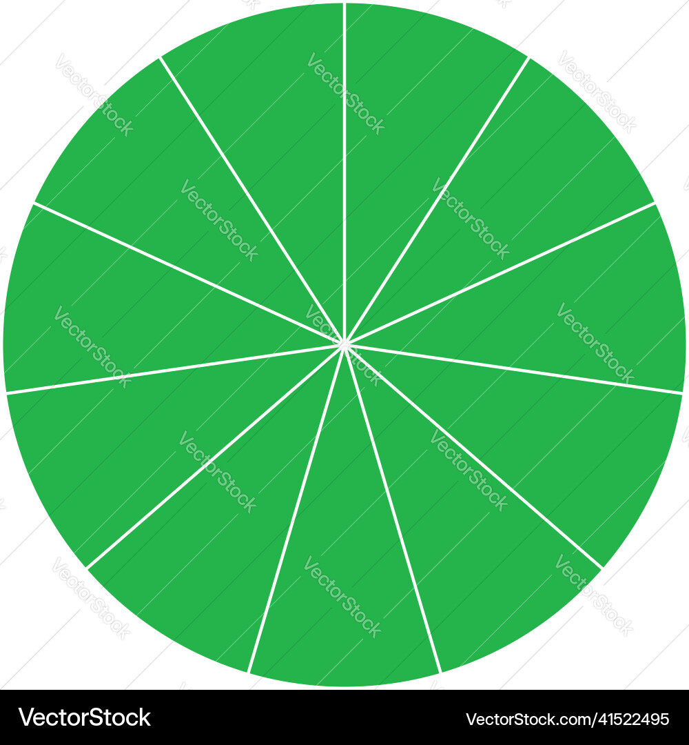 Pie chart graph circle circular diagram from Pie chart graph circle circular diagram from vector image