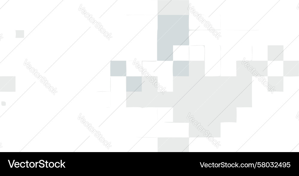Pixelated Fragmented Pattern Vector Image