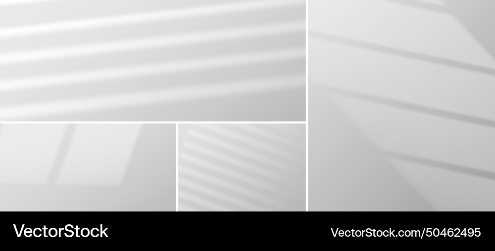 Set of transparent overlay shadows isolated shade Set of transparent overlay shadows isolated shade vector image