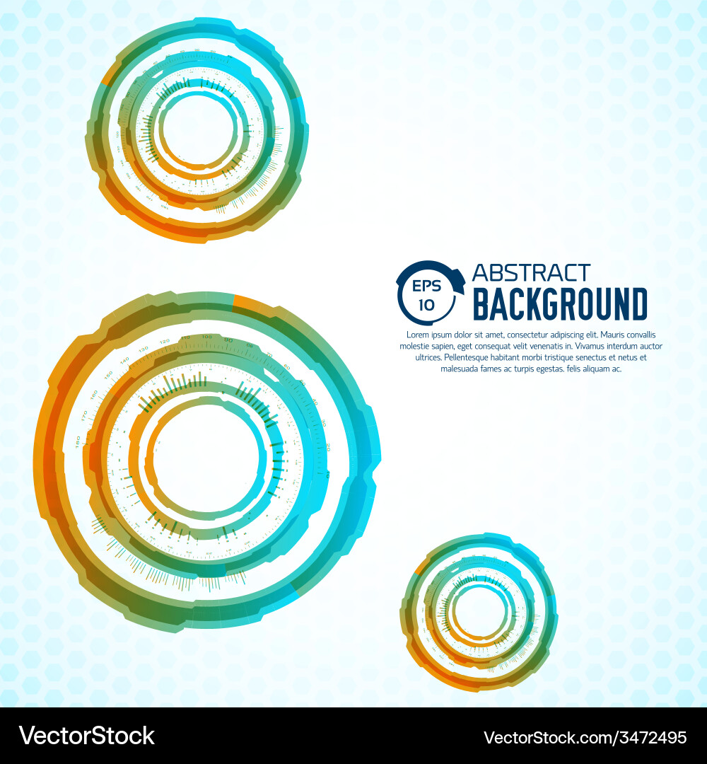 Tech abstract background concept for you design vector image