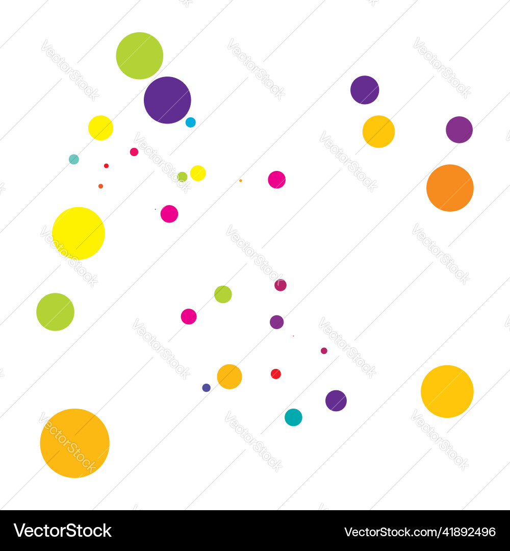 Random dots circles dotted pattern texture Random dots circles dotted pattern texture vector image