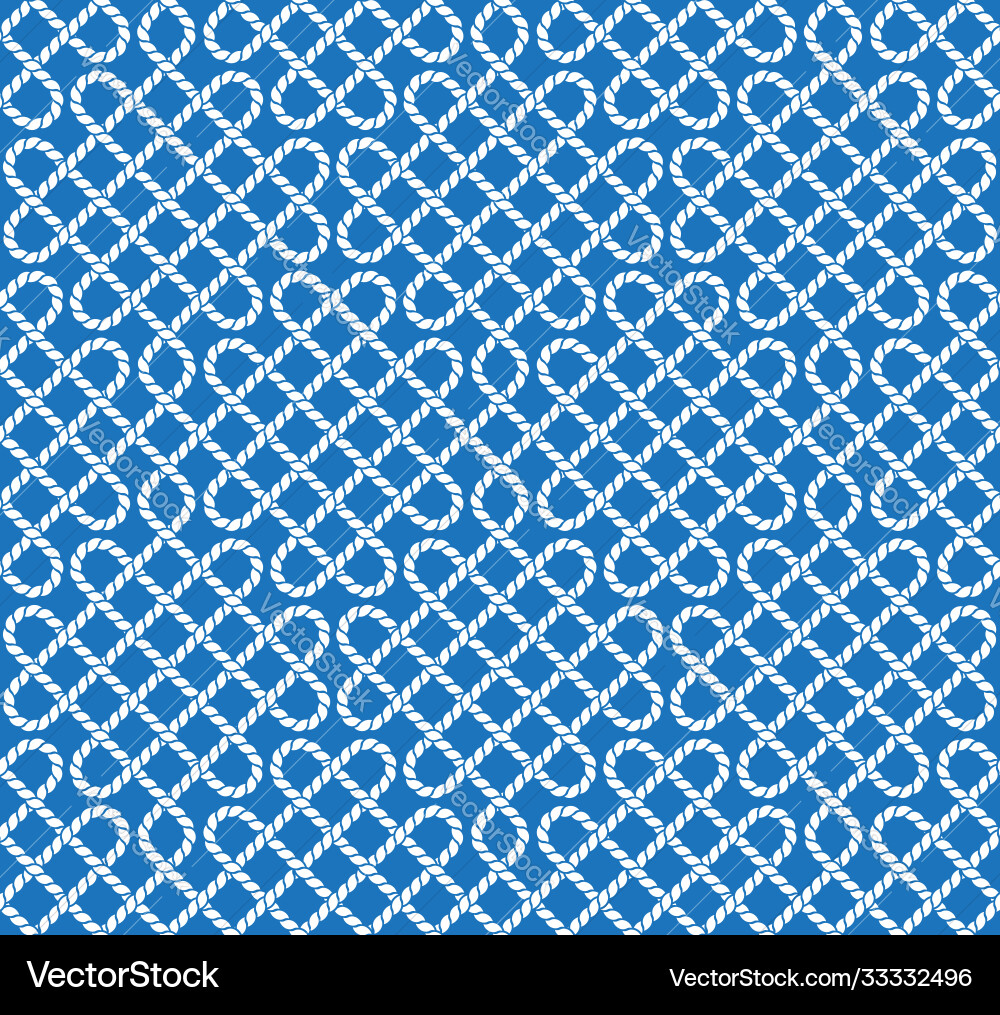 Seamless pattern ropes Seamless pattern ropes vector image