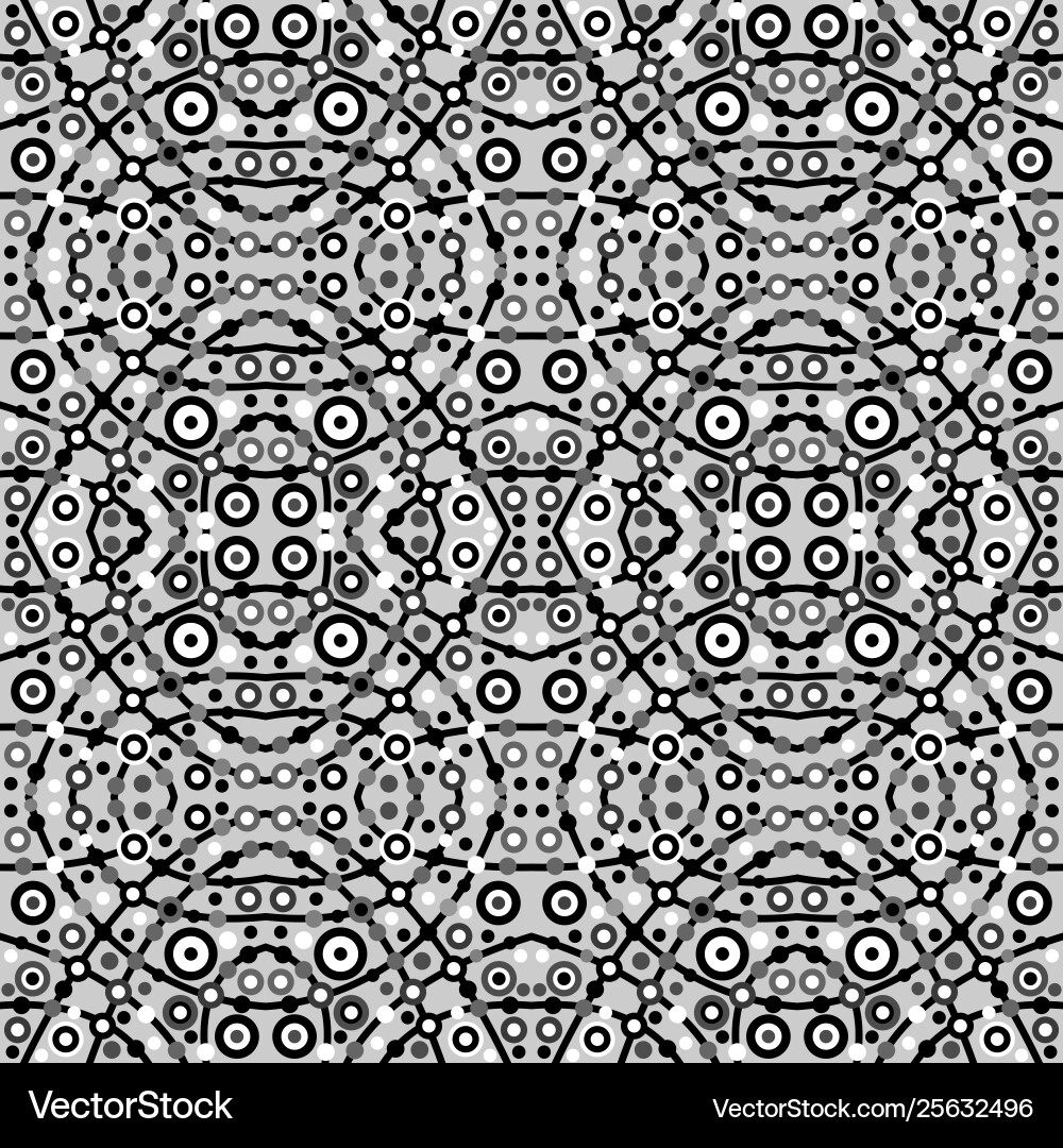 Seamless pattern with circles Vector Image