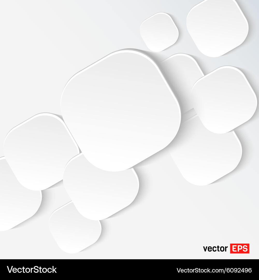 White speech cloud Royalty Free Vector Image - VectorStock