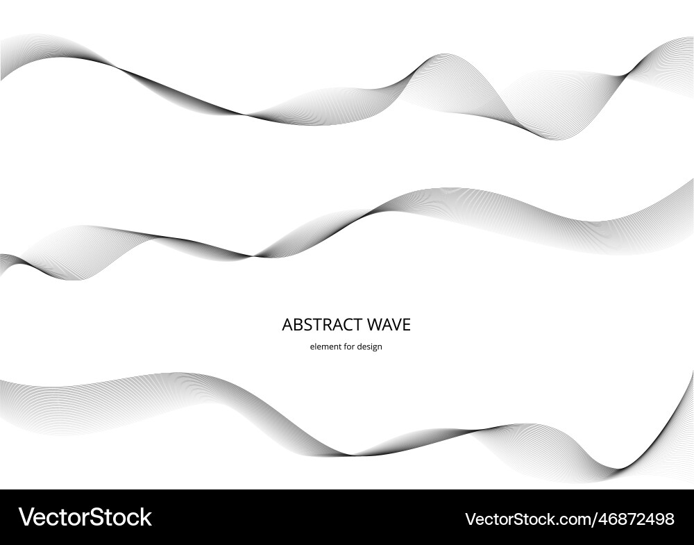 Abstract wave element for design digital Abstract wave element for design digital vector image