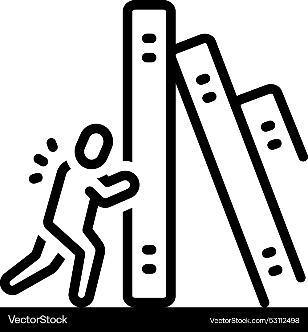 Difficulty Vector Image