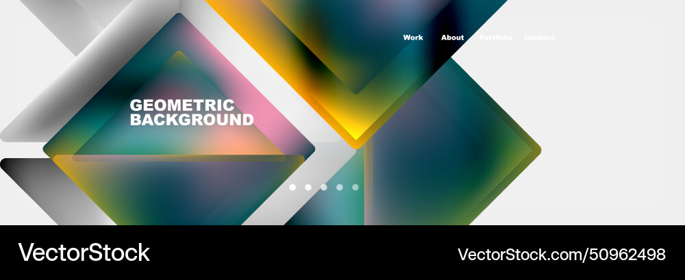 Gradient triangles composition with bright fluid Gradient triangles composition with bright fluid Vector Image