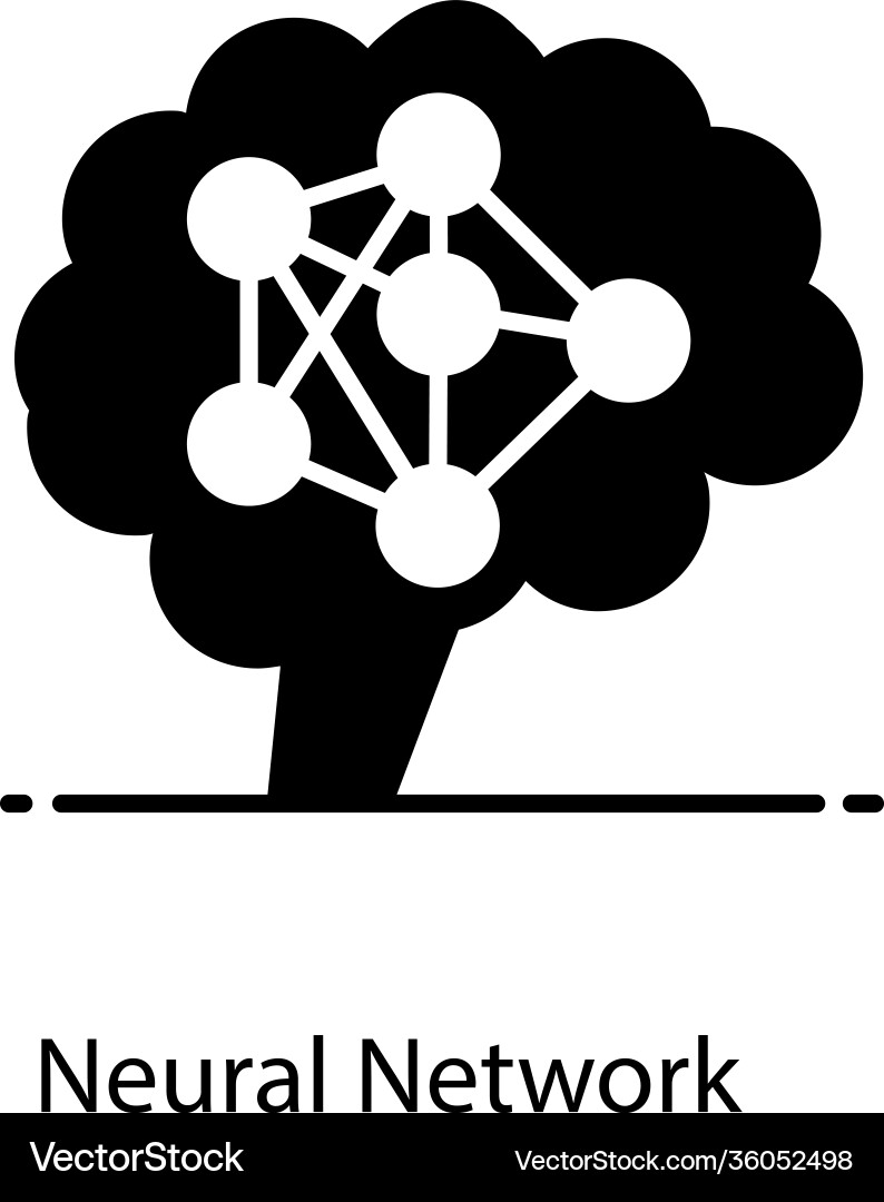 Neural network vector image