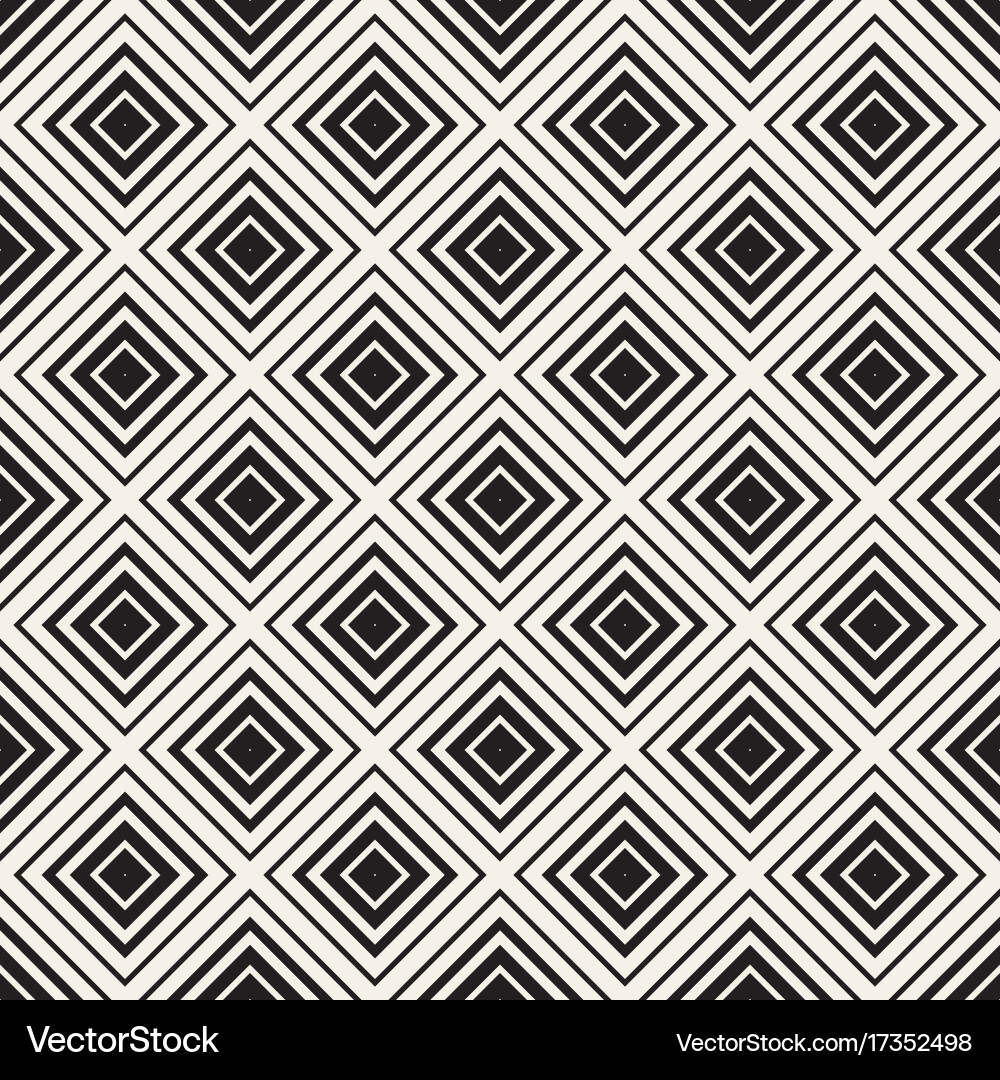 Seamless pattern with lines lattice vector image