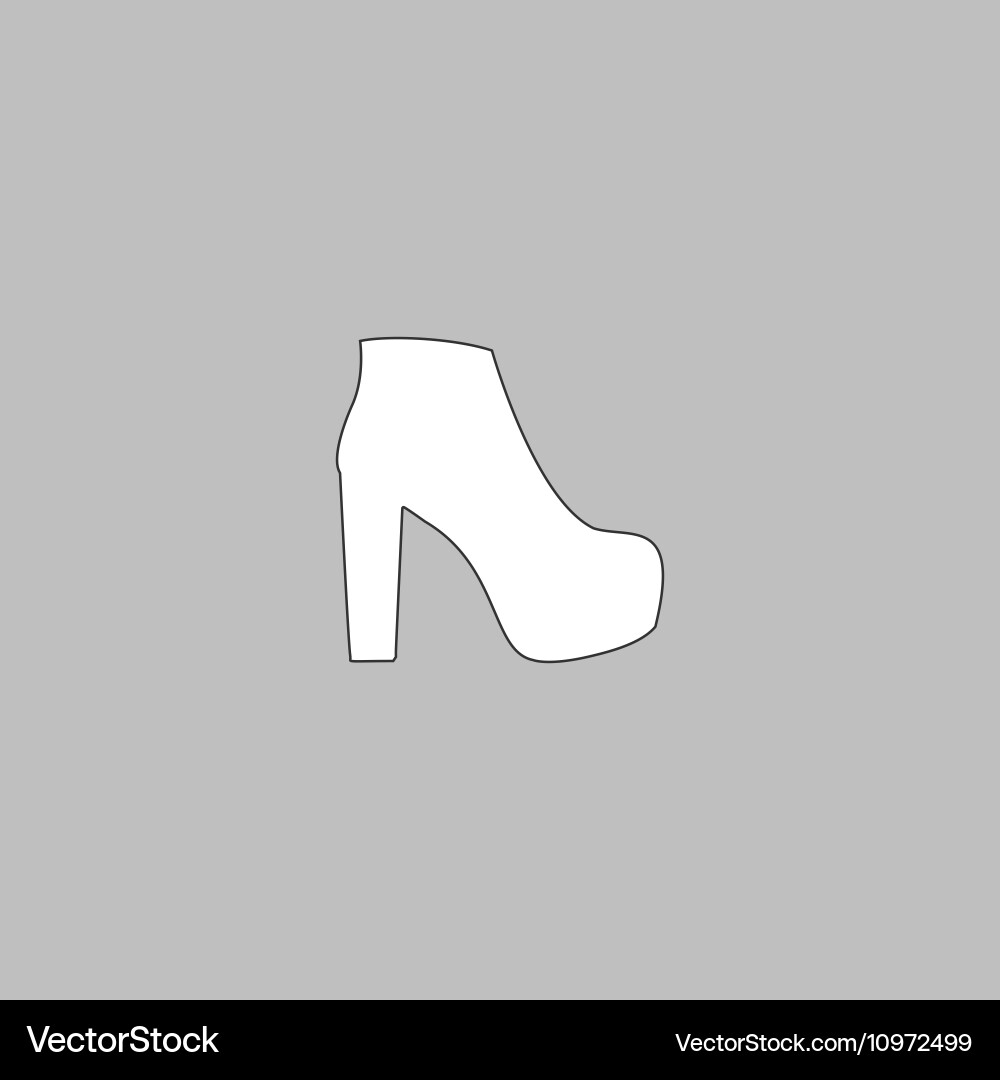 Boot computer symbol Vector Image