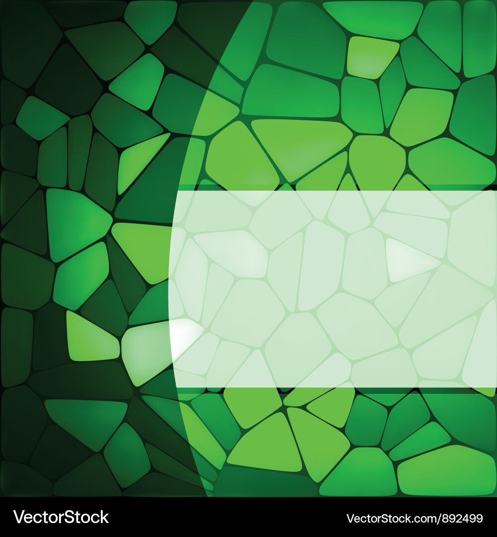 Irregular Mosaic Pattern Vector Image
