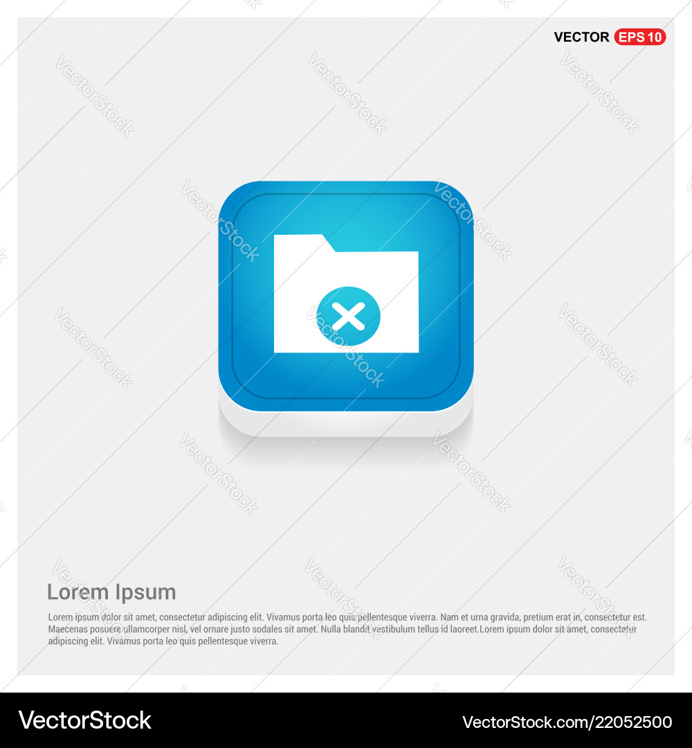 Computer folder icon Vector Image