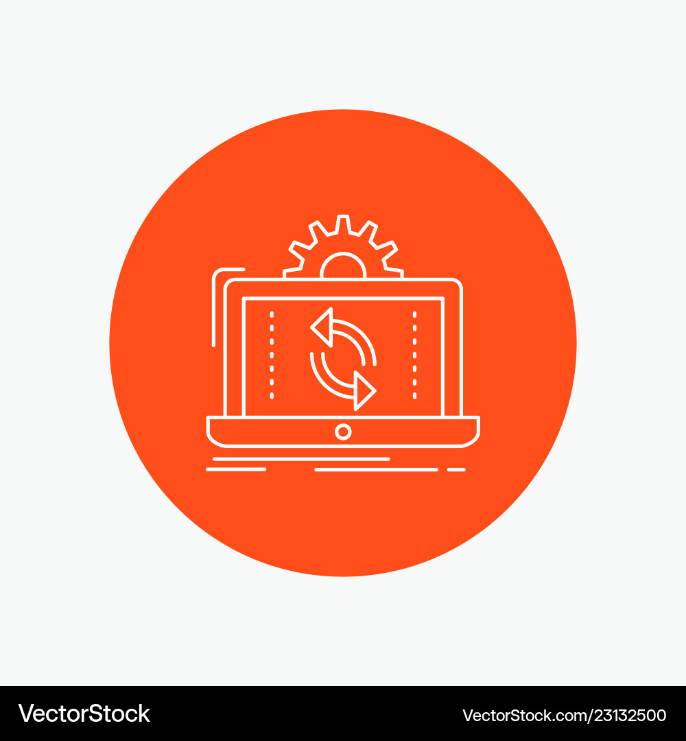 Data processing analysis reporting sync white Data processing analysis reporting sync white vector image