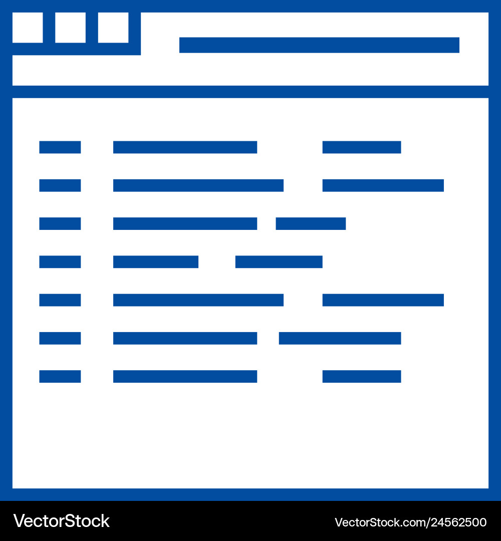 Programmingcoding line icon concept Programmierung Programmingcoding line icon concept Programmierung vektorbild