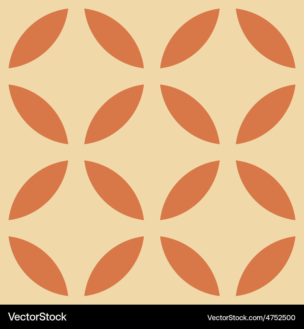 Retro seamless pattern vector image