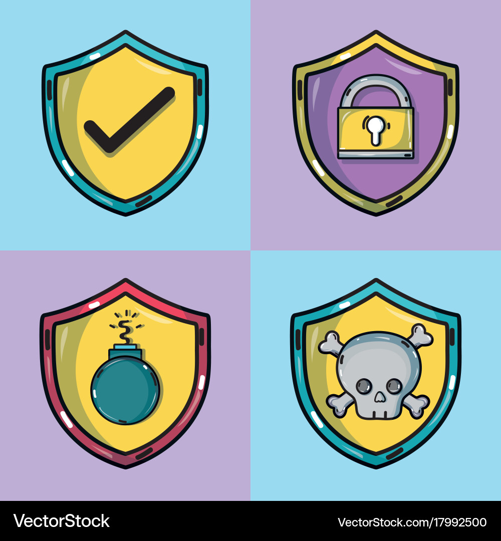 Set programmer data information technology Vector Image