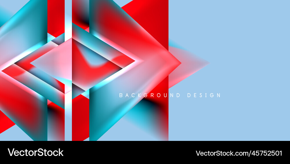 Abstract background with overlapping triangles Abstract background with overlapping triangles vector image