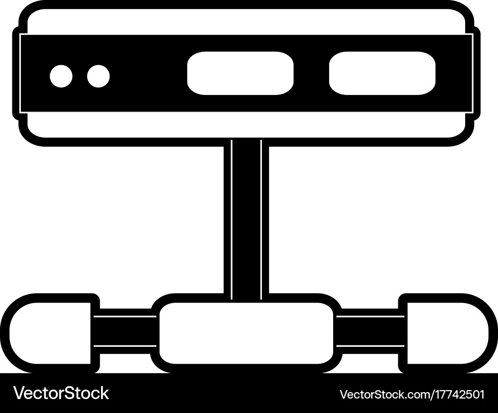 Servers web hosting icon image vector image