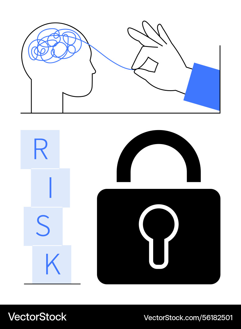 Simplifying complexity with solutions and securing Simplifying complexity with solutions and securing vector image
