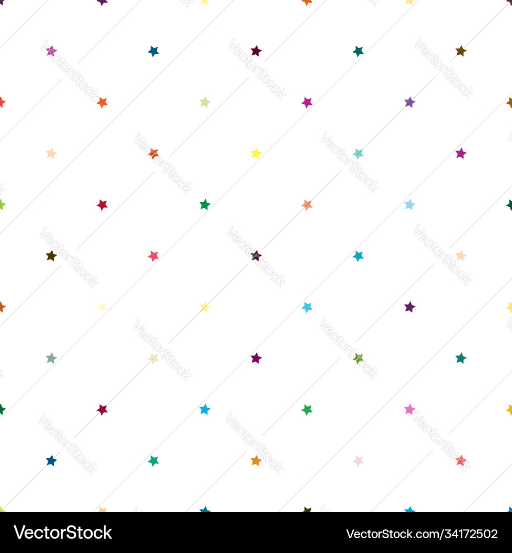 Repeatable star background pattern seamless Repeatable star background pattern seamless vector image