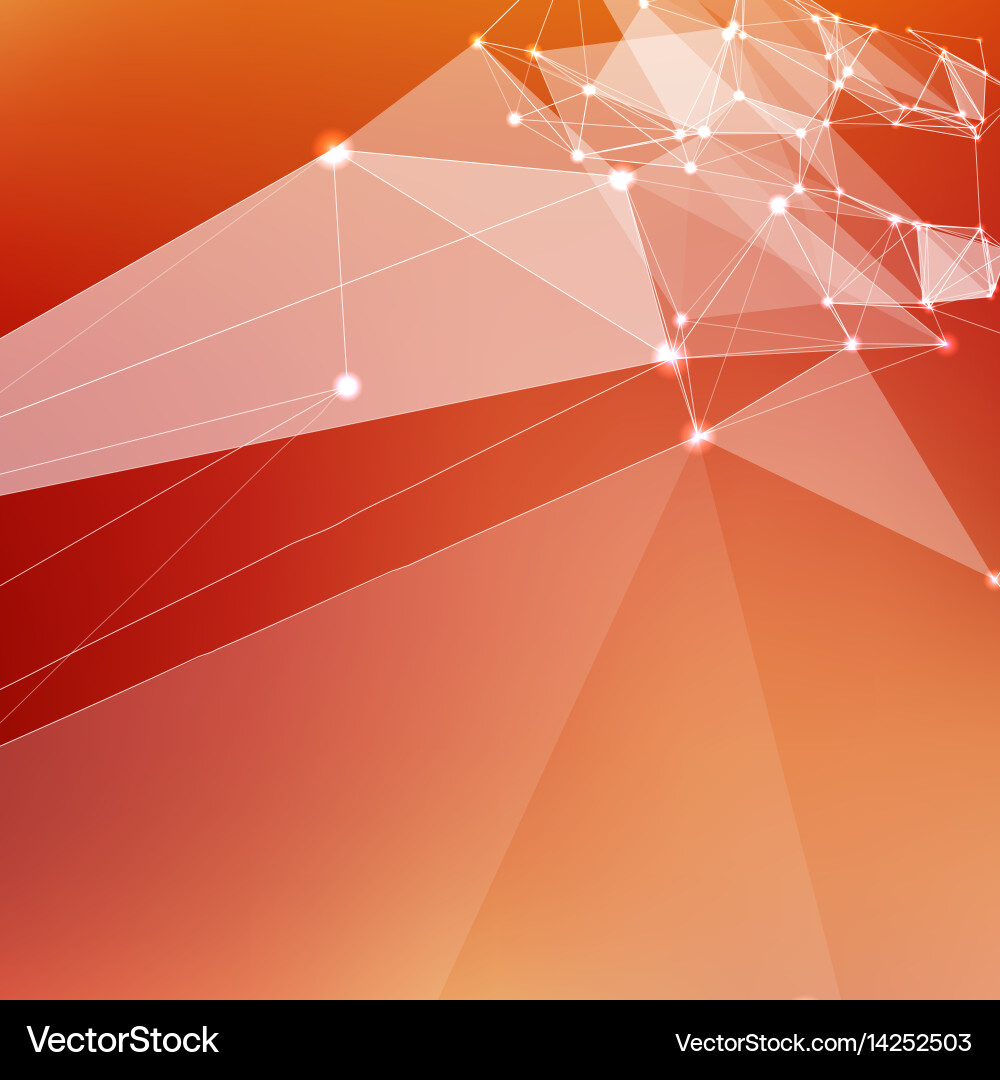 Abstract red mesh background Vector Image