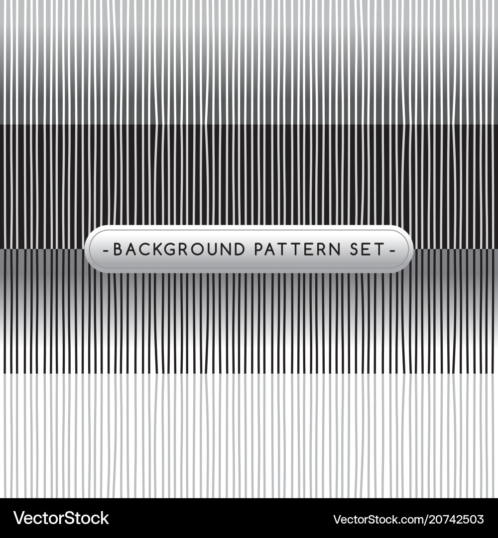 Background pattern set collection vector image