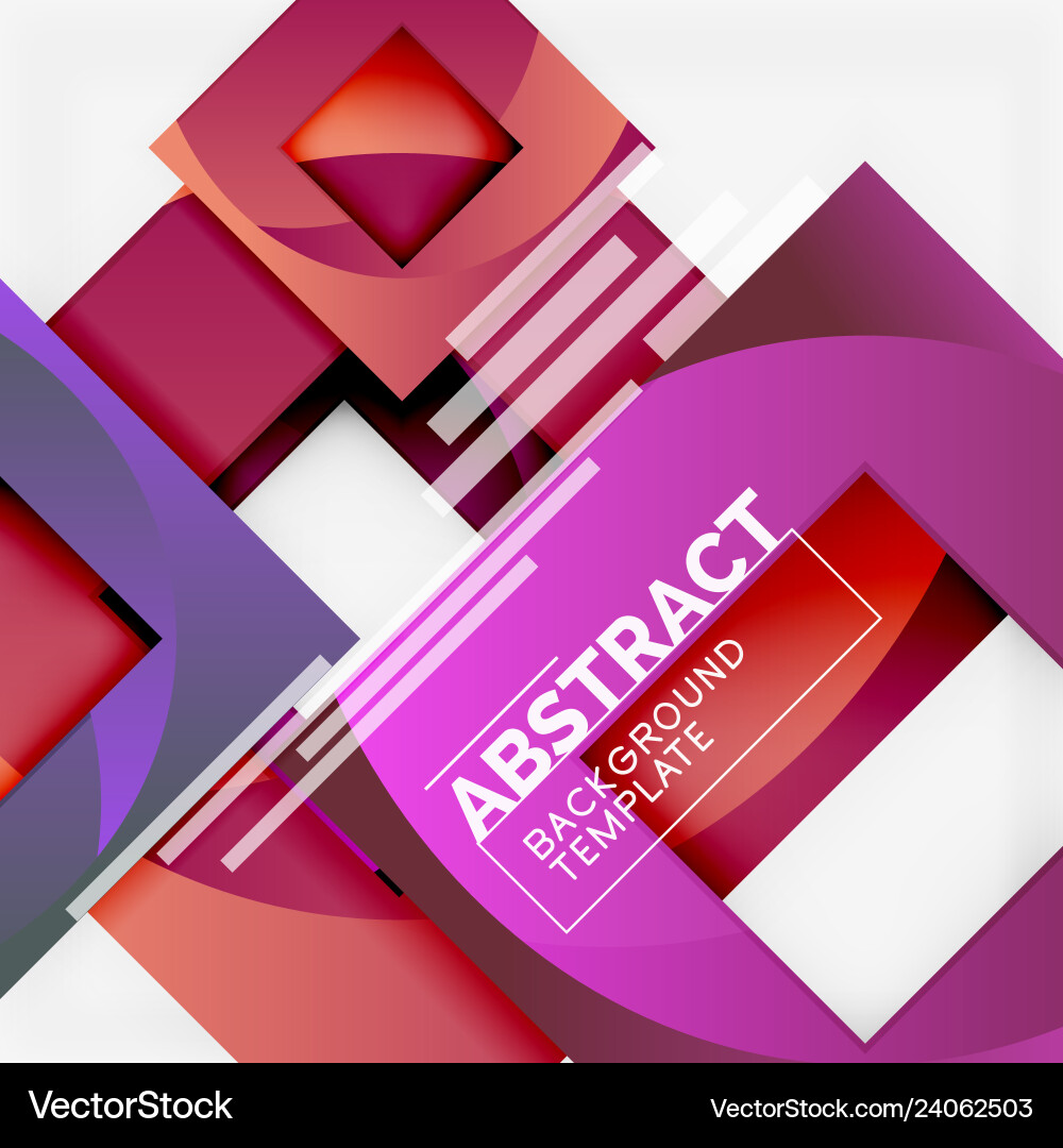 Geometric minimal abstract background Vector Image