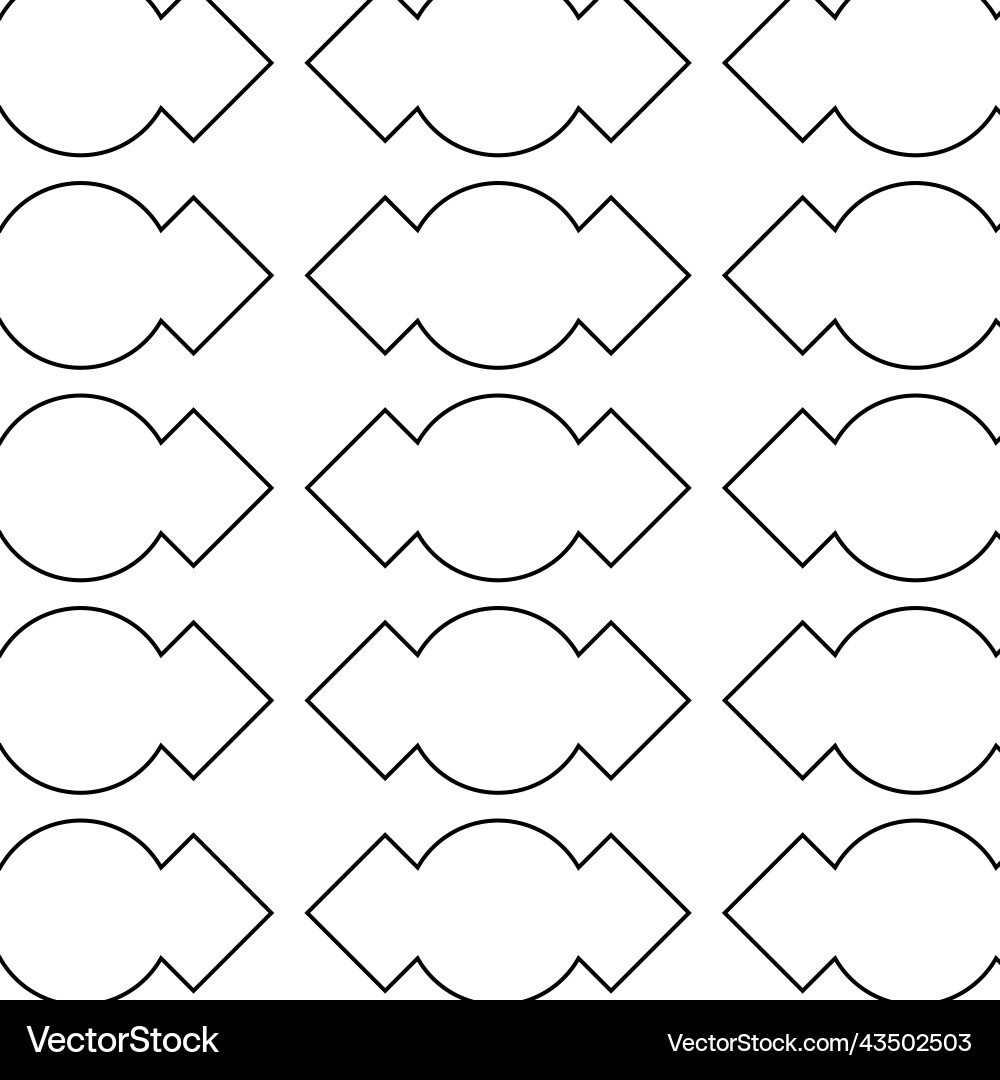Geometric pattern vector image