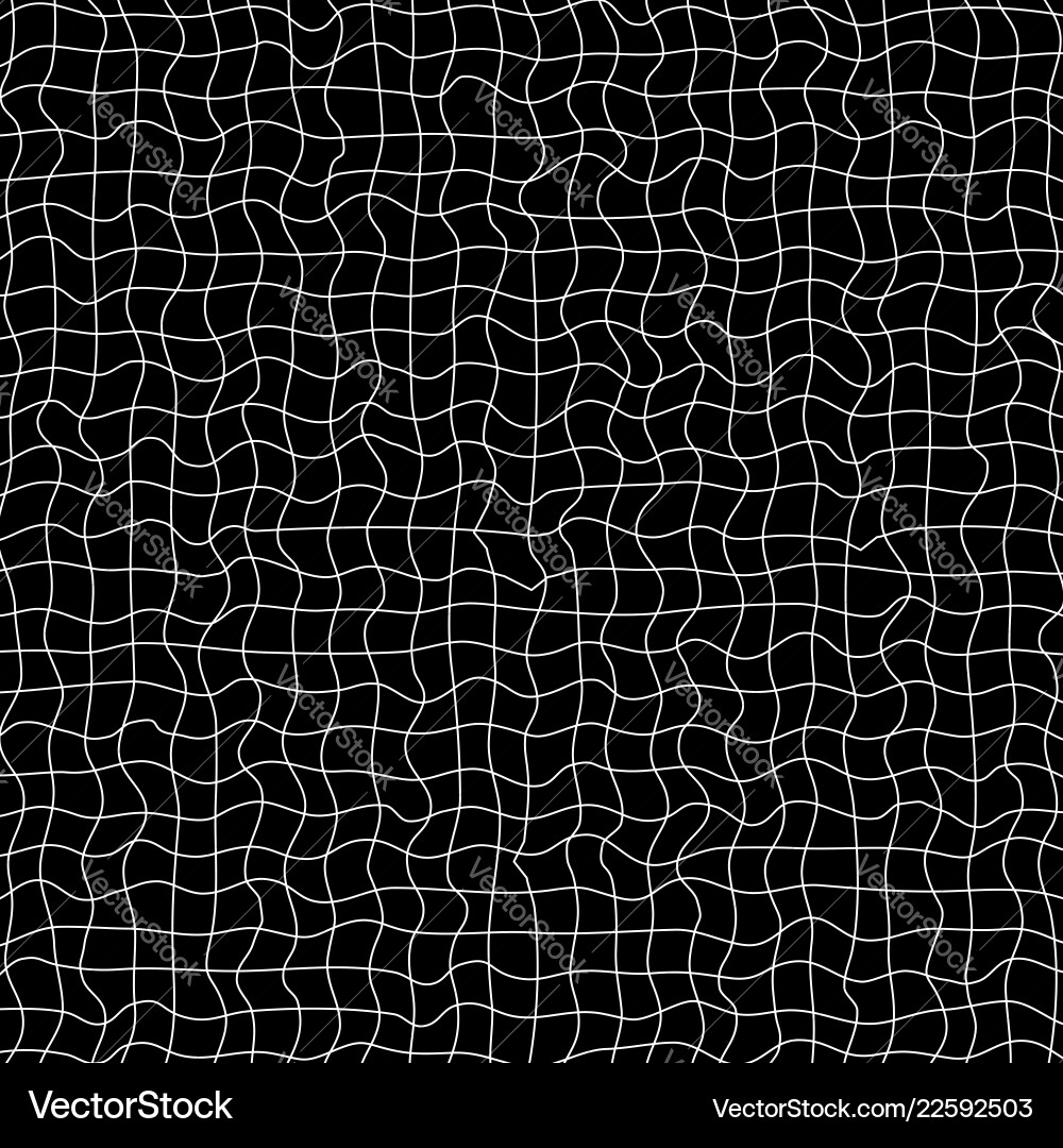 Intersecting lines mesh grid monochrome graphics Vector Image