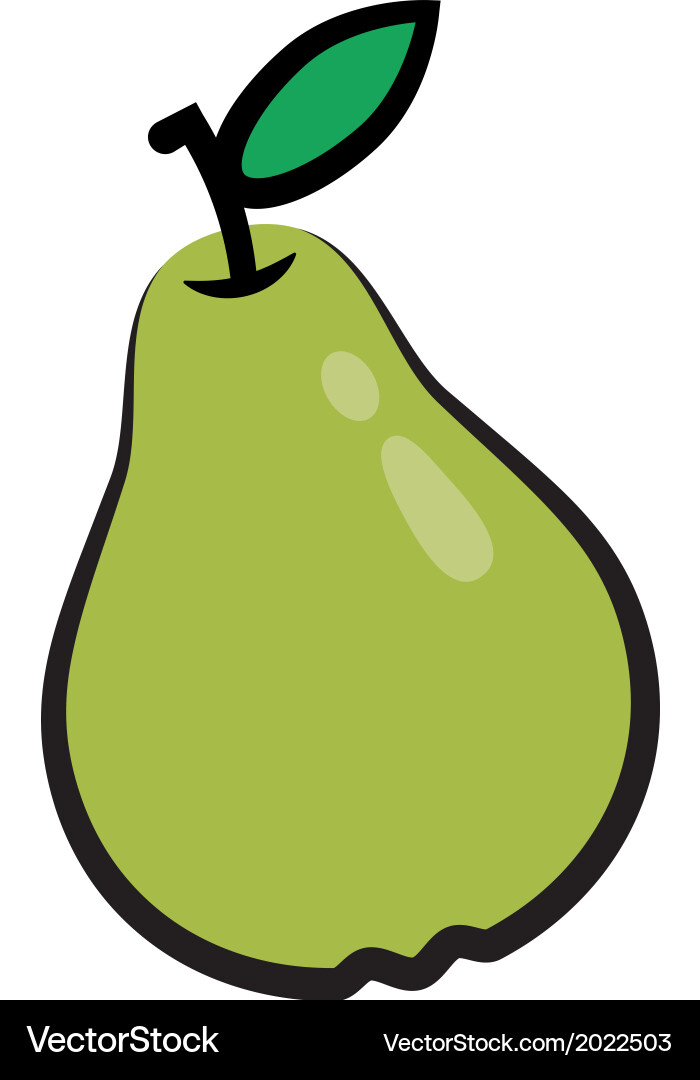 Pear Vector Image