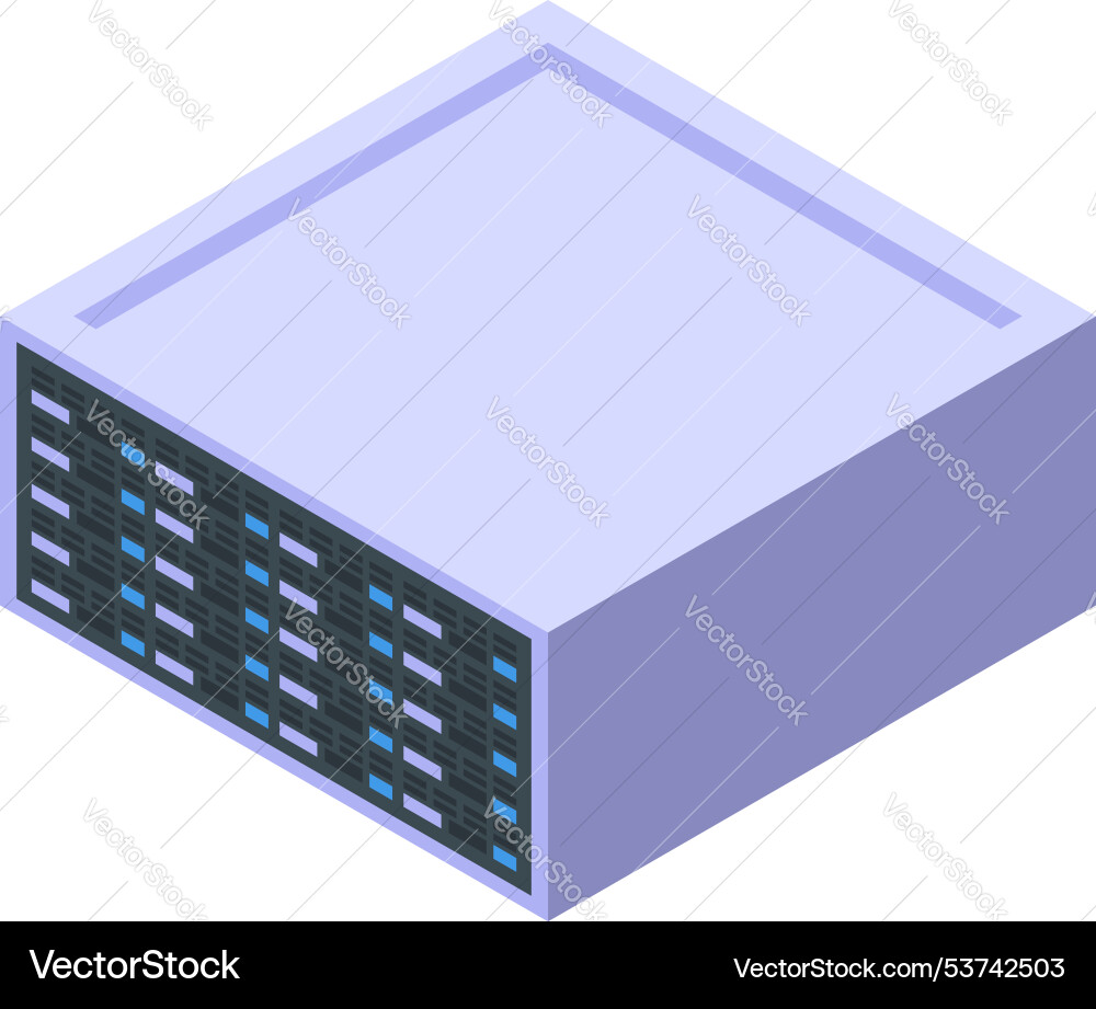 Server room data center hosting showing big Server room data center hosting showing big Vector Image