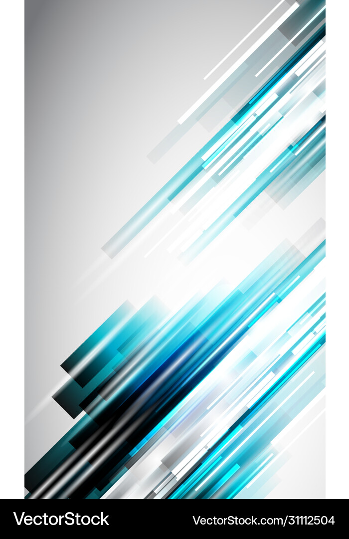 Abstract background straight lines dynamic Vector Image