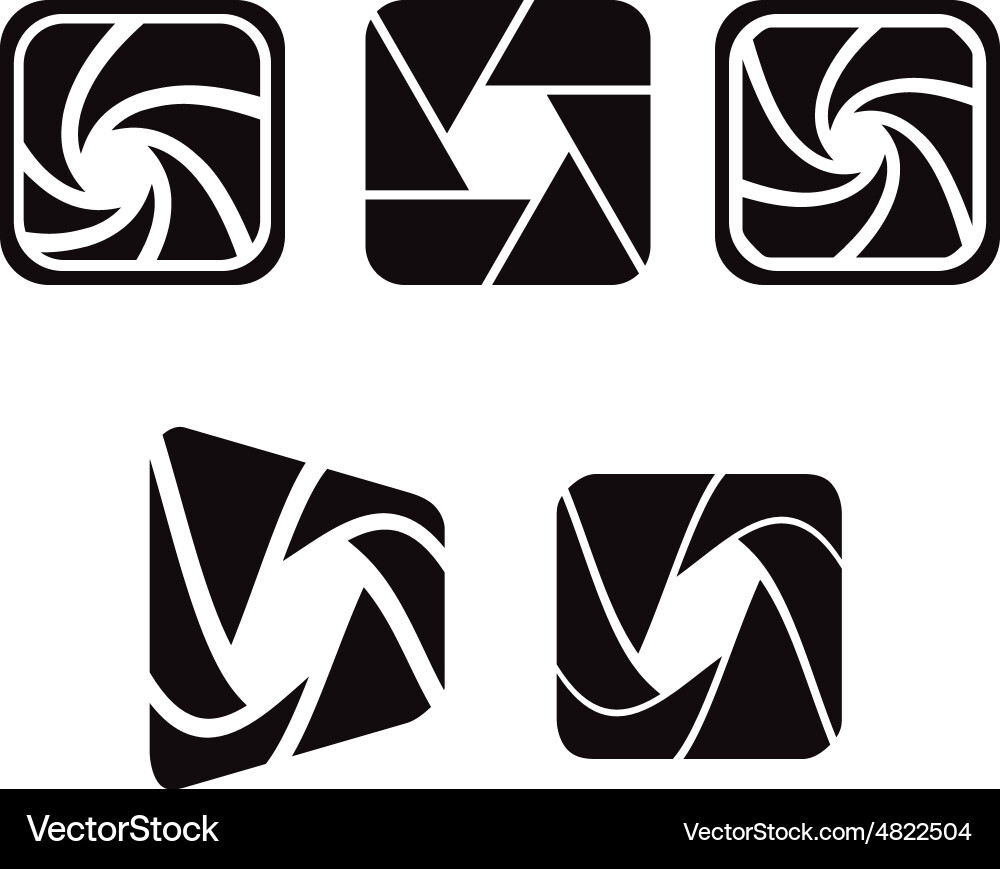 Camera Shutter Icon vector image
