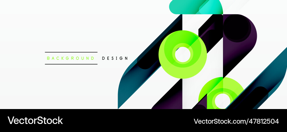 Circle minimal abstract background design Circle minimal abstract background design vector image
