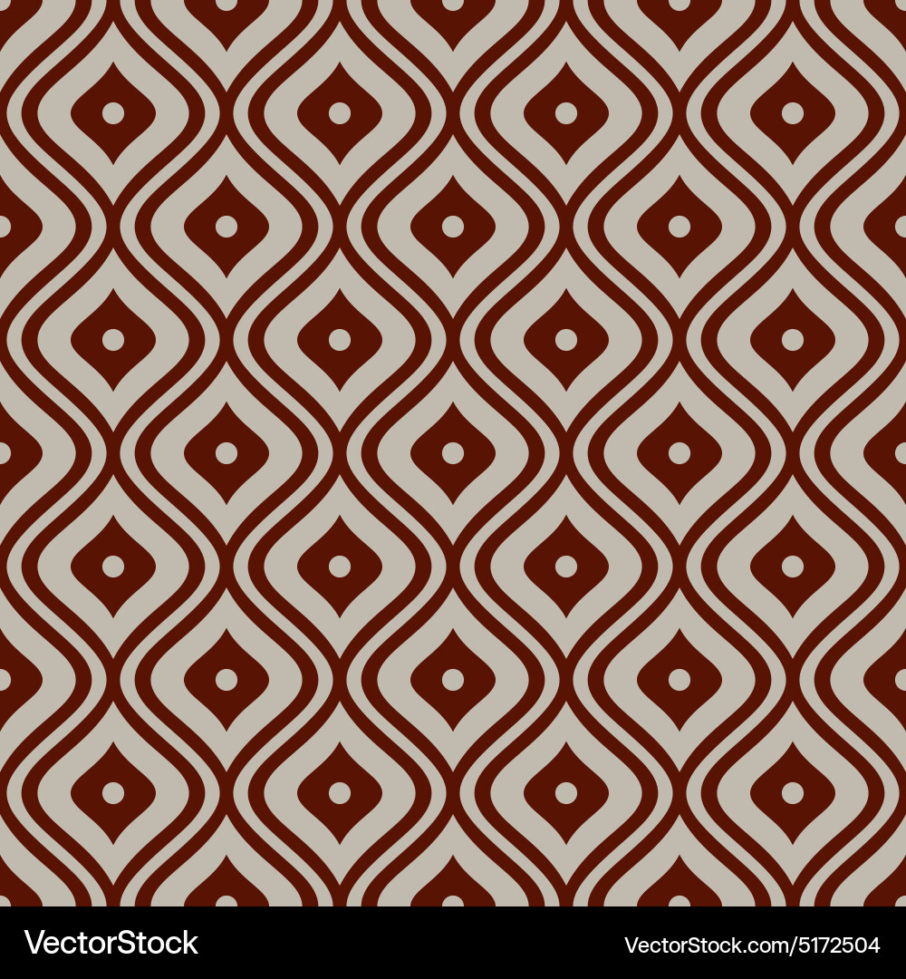 Retro Swirl Pattern vector image