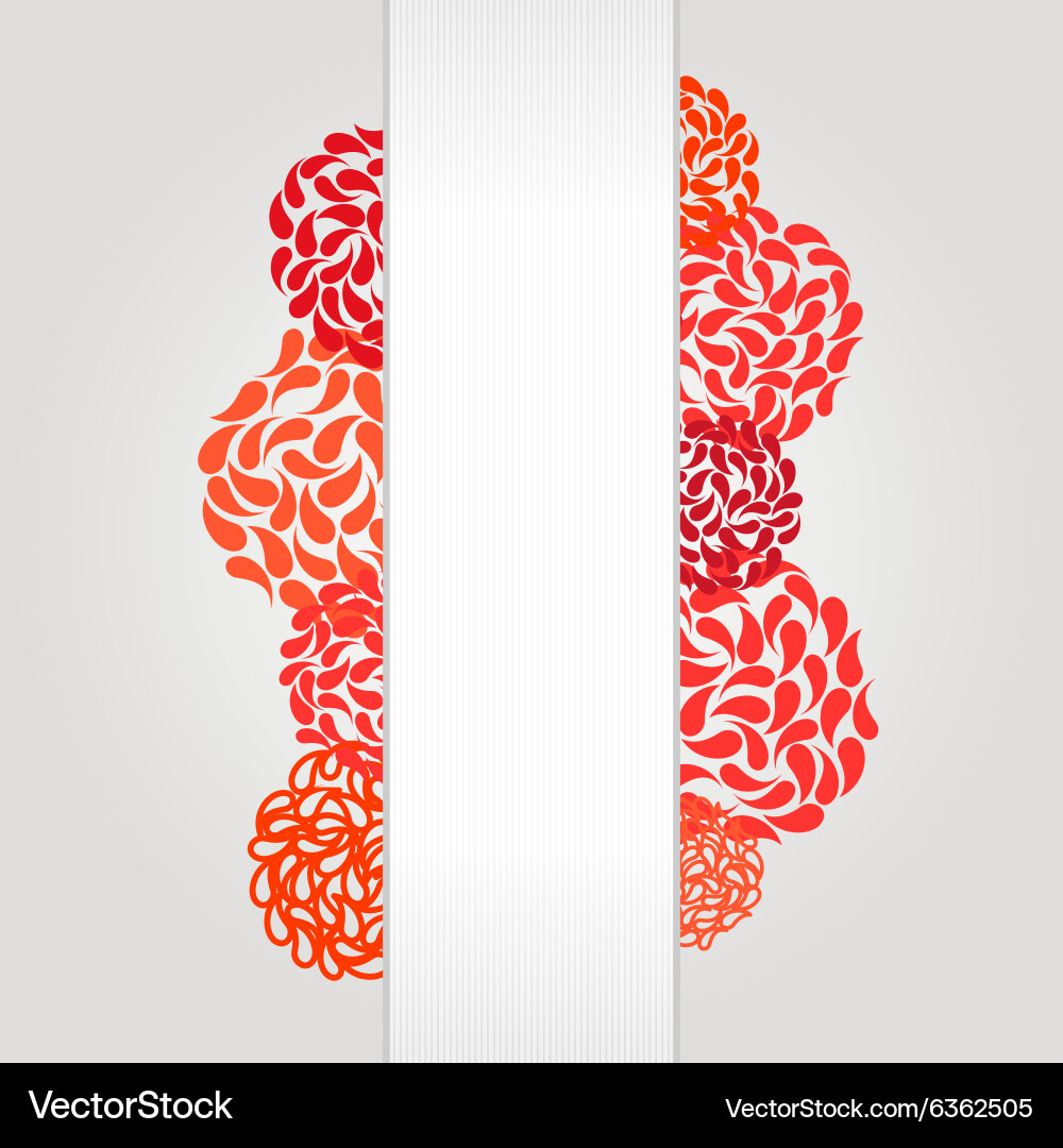 Banner and frame for web design vector image
