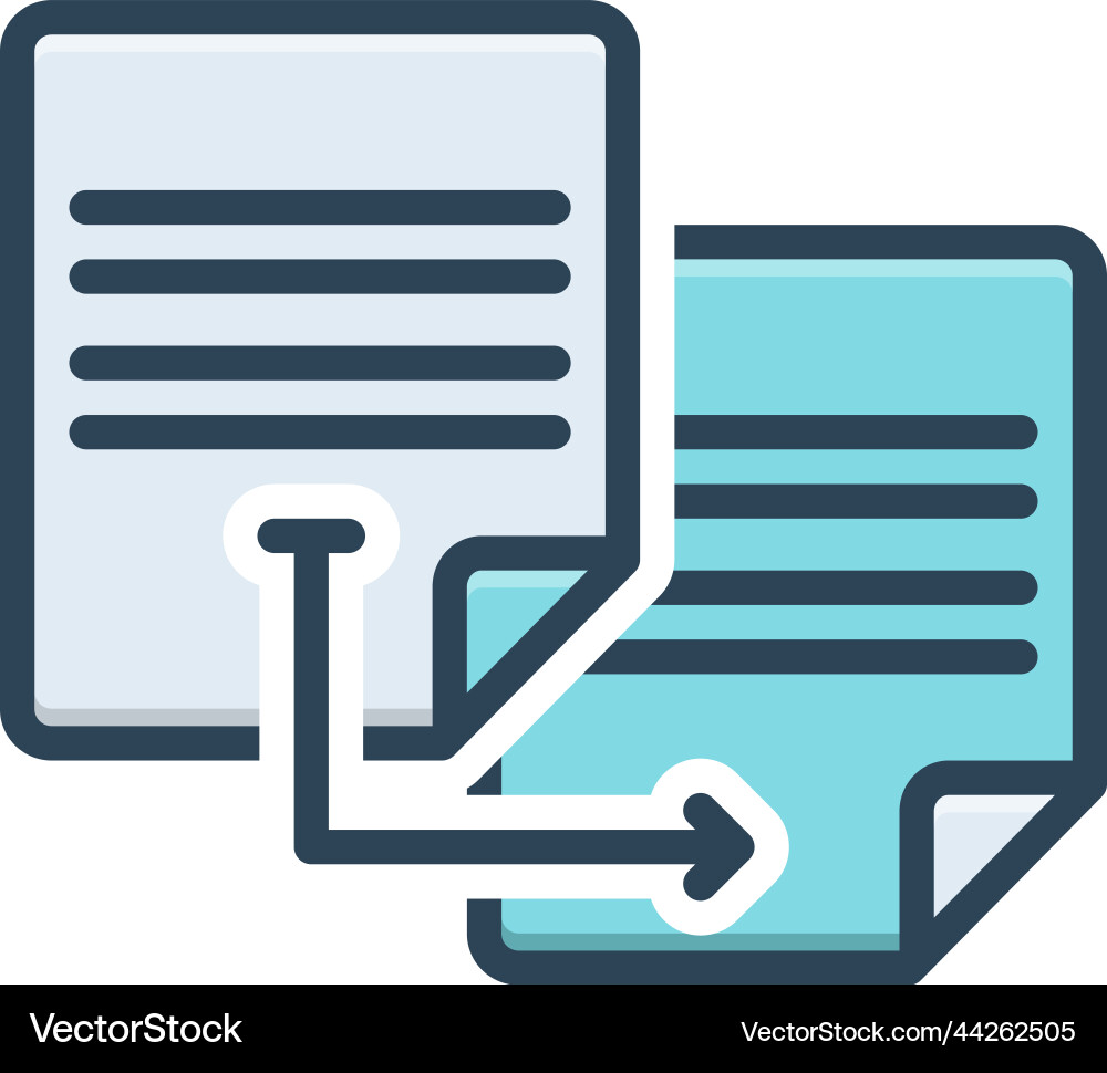 Duplicate vector image