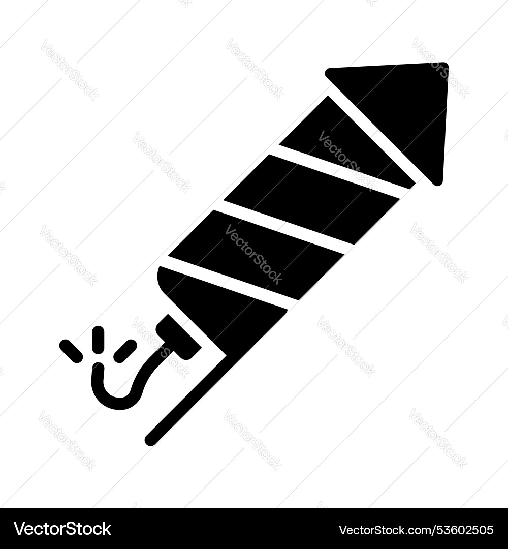 Firecracker Vector Image