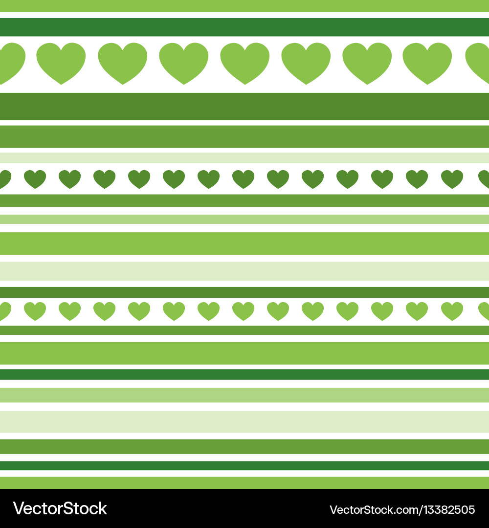Seamless patterns with hearts fabric texture Vector Image