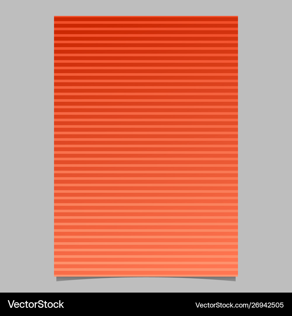 Stripe pattern page template - abstract gradient vector image