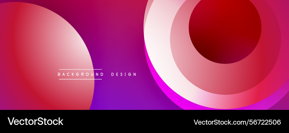 Abstract vibrant background overlapping circles Abstract vibrant background overlapping circles vector image
